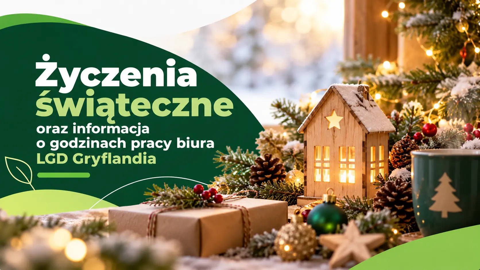 Świąteczne życzenia LGD Gryflandia